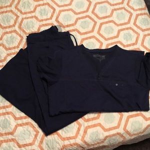 Greys anatomy scrub set size medium Navy